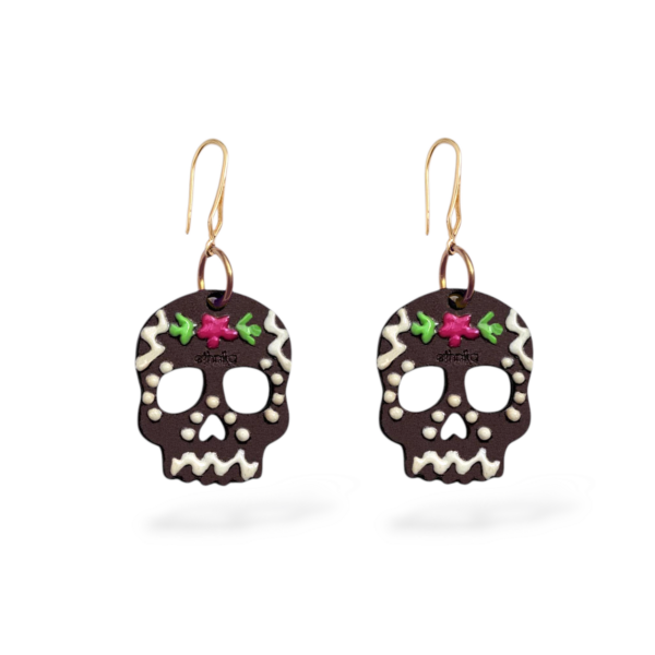 ARETES CALAVERITA CHOCOLATE
