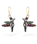 ARETES COLIBRÍ CALAVERA