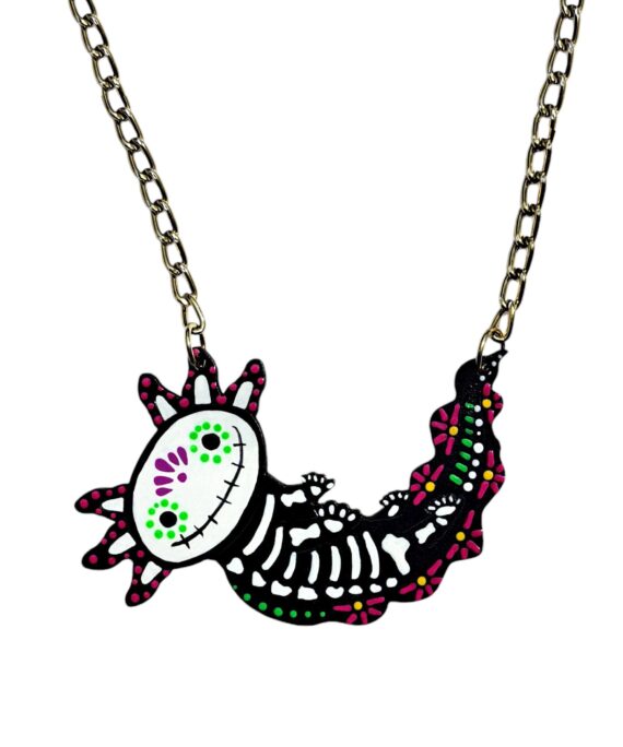 COLLAR AJOLOTE CALAVERA