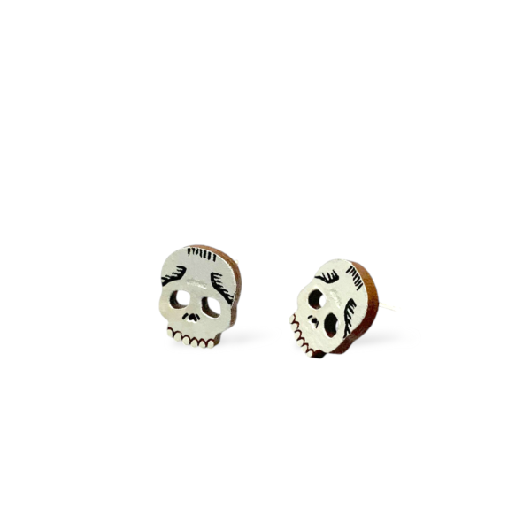 BROQUEL CALAVERA GRABADA