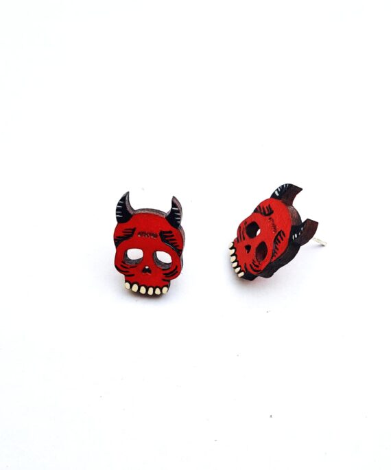 BROQUEL DIABLO CALAVERA