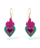 ARETE SAGRADO CORAZÓN TURQUESA -ROSA