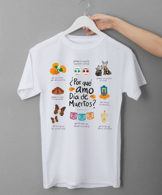 PLAYERA DIA DE MUERTOS