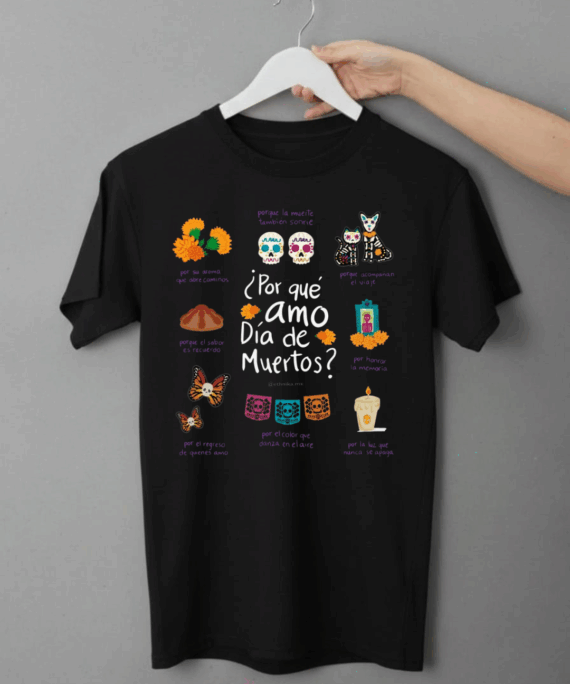 PLAYERA DIA DE MUERTOS