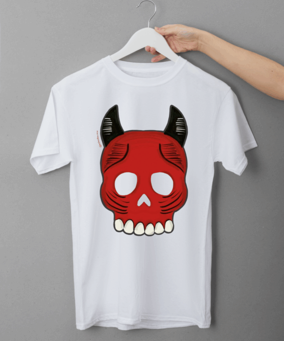 PLAYERA DIABLO CALAVERA