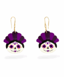 ARETES LELE CATRINA morado