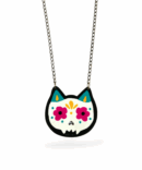 COLLAR GATO CALAVERA