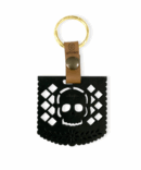 LLAVERO PAPEL PICADO negro