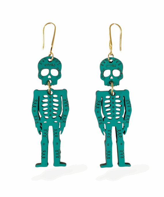 ARETE ESQUELETO turquesa