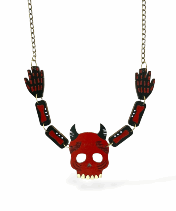 COLLAR DIABLO CALAVERA
