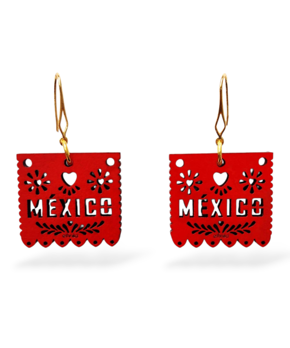 ARETE PAPEL PICADO MÉXICO - rojo