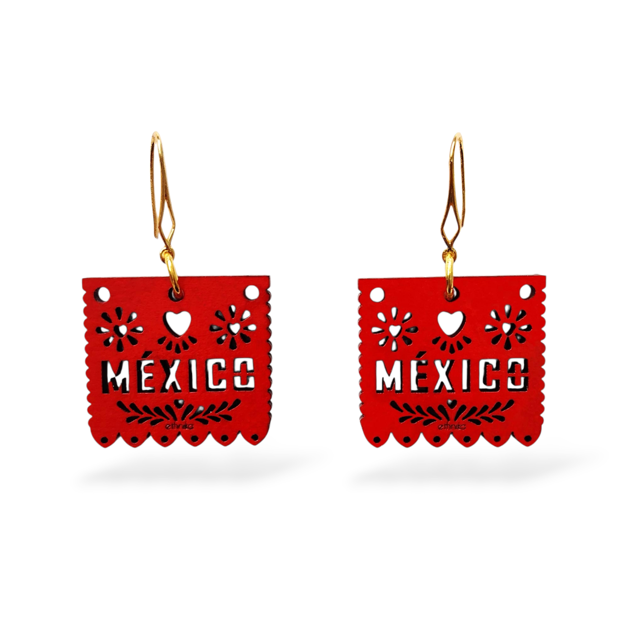 ARETE PAPEL PICADO MÉXICO - rojo