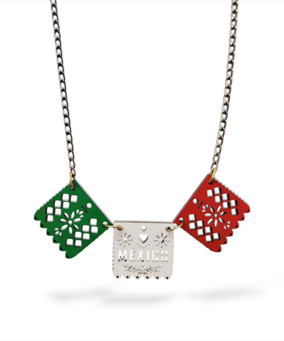 COLLAR  PAPEL PICADO MÉXICO